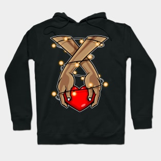 Holding Heart Valentines Shirt For Boys & Girls Hoodie